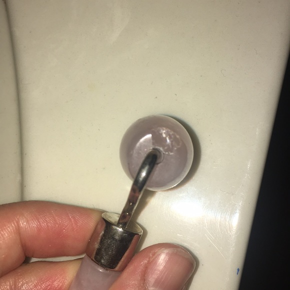 SOLD! Rose quartz face roller +rose quartz heart - Picture 2 of 3